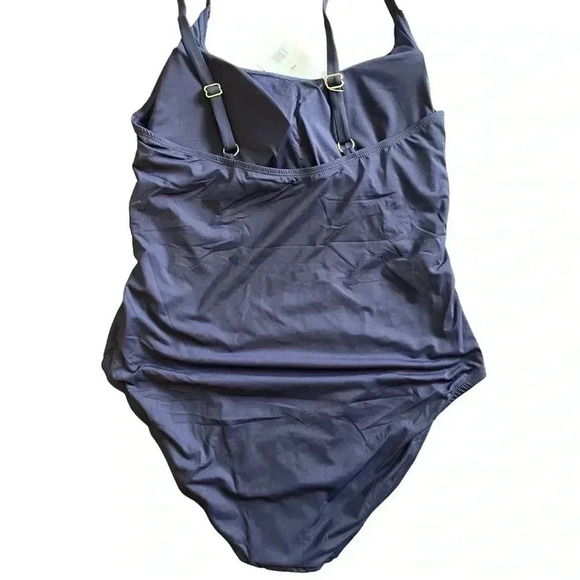 Andie NWT Women’s Navy Blue The Amalfi One Piece Swim Suit Size XXL - Picture 5 of 10